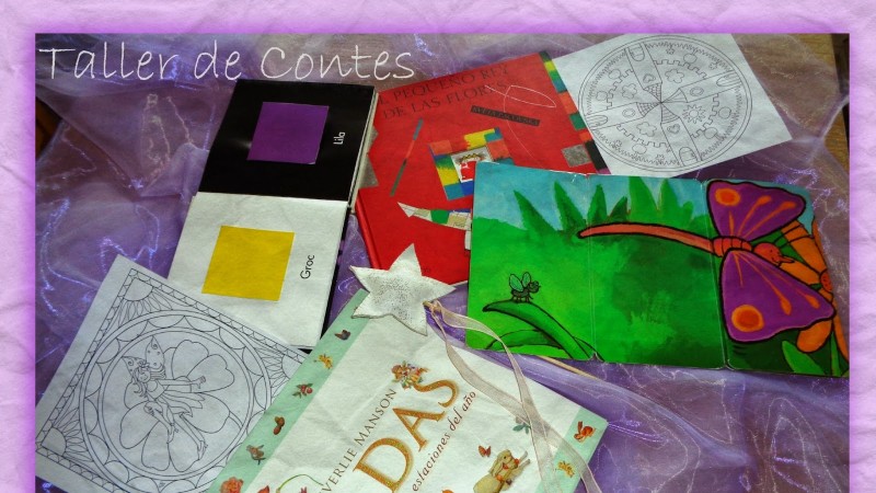 taller de cuentos clásicos con mandalas para pintar